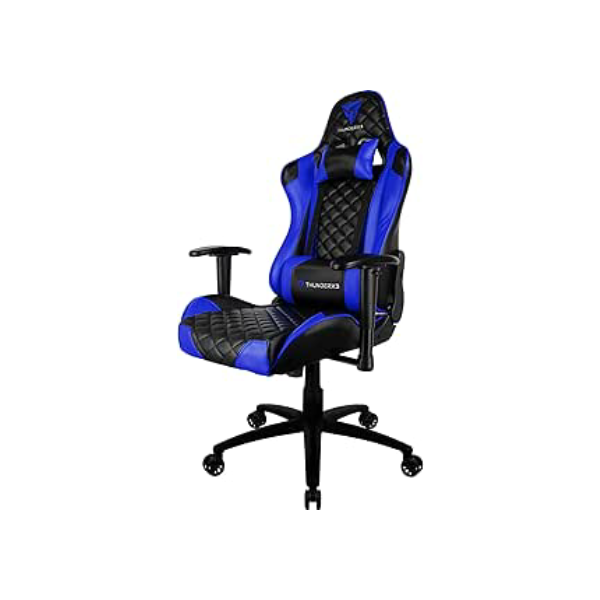 ThunderX3 Cadeira Gamer Profissional TGC12 Preta/Azul