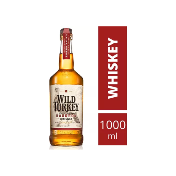 Whisky 81 Bourboun 1 Litro Wild Turkey