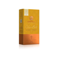 Orfeu Café Bourbon Amarelo Torrado e Moído, 100% Arabica, Torra Média Clara, 250g