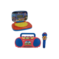 Kit Patrulha Canina - Laptop Infantil + Boombox Karaoke