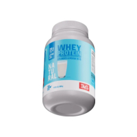 100% Whey Protein Concentrado 900g Sabor Natural - Proteína 100% Pura - 3VS Nutrition