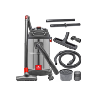 Aspirador Veicular Profissional Inox de Pó e Água Portátil 15L 1400W Worker