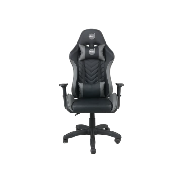 Cadeira Gamer Elite Pro Dazz – Couro PU/Courino, Pistão Classe 4, Suporta até 150 kg, Braços 1D, Reclinável 130°, Almofadas Lombar e Pescoço, Base Nylon 50 mm