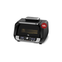 WAP Fritadeira Elétrica Air Fryer Barbecue Digital 12 em 1, 10 Litros, 4 Níveis de Temperatura, Antiaderente, 1700W 220V