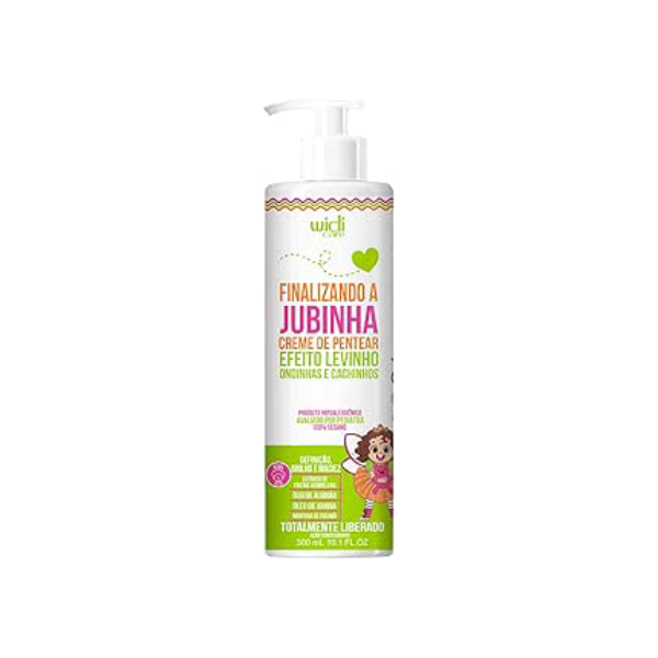 Widicare Finalizando A Jubinha Creme De Pentear Efeito Levinho Ondinhas E Cachinhos - 300Ml