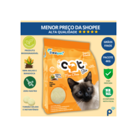 Areia Catbio Biodegradável 4 Kg - Max Clean - Grãos Finos