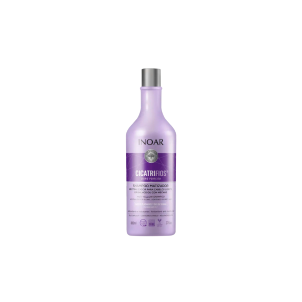 inoar shampoo cicatrifios loiro perfeito 800ml