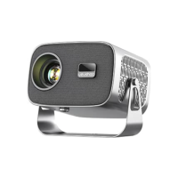 Mini projetor VEVSHAO A12 4K 1080p portátil Full HD, Foco Automático, Android 11.0, Proteção Ocular com Rotação de 360°, Correção Eletrônica de Distorção Trapezoidal