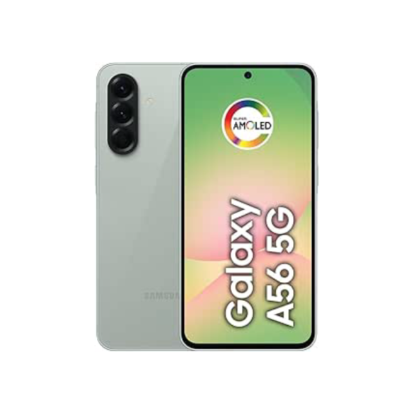 Smartphone Samsung Galaxy A56 5G 256GB, 8GB RAM, Câmera 50MP, IP67, Super AMOLED 6.7", Recursos AI, Verde