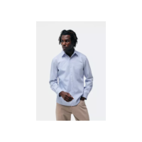 Camisa Básica Masculina Mangas Longas Em Tecido Hering