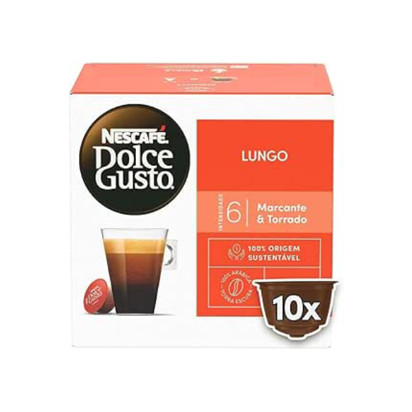 Dolce Gusto Nescafe Lungo 10 Capsulas 70G