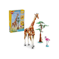 LEGO® Creator 3 em 1 – Animais Selvagens do Safari Brinquedos Educativos para Criança 31150