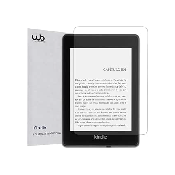 Película Kindle Paperwhite 10ª geração (2019) à prova d'agua WB® Fosca Anti-Risco Anti-Poeira Anti-UV (não compatível com Kindle 10ª geração e nem com Kindle Paperwhite 11ª geração)