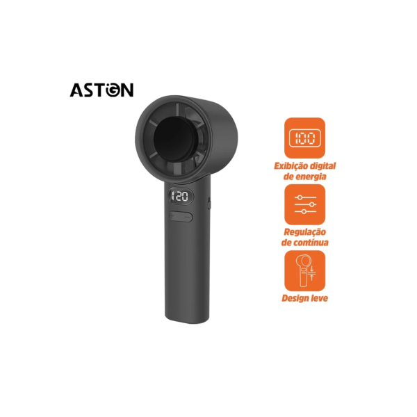 Astgn X BasikeVentiladorpequenoportátilcom energia eólica super granderegulaçãodevelocidade contínua