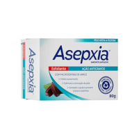 Asepxia Sabonete Facial Esfoliante 80g - Ácido Salicílico 2% e Antioleosidade