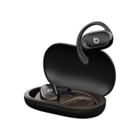 Basike Fone de Ouvido Bluetooth Esportivo 5.4 TWS - 36h de Bateria, Chamadas Nítidas, Display LED, Toque Preciso, Resistente ao Suor para Corrida, Academia e Atividades ao Ar Livre – Preto
