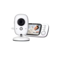 Baba Eletrônica Baby Monitor Vb603 Visão Noturna Dual Audio Cor Branco Estary Shop