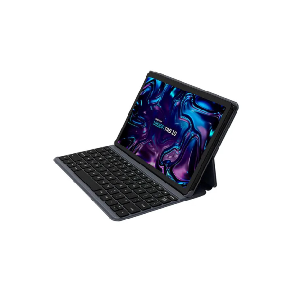 Positivo Vision Tab 10 T3010 4GB RAM 128GB com Capa Teclado Octa-Core 5 13Mp Bateria 6000mAh Tela 10.1“ HD Wifi AC e 4g Full Lamination -​ Preto