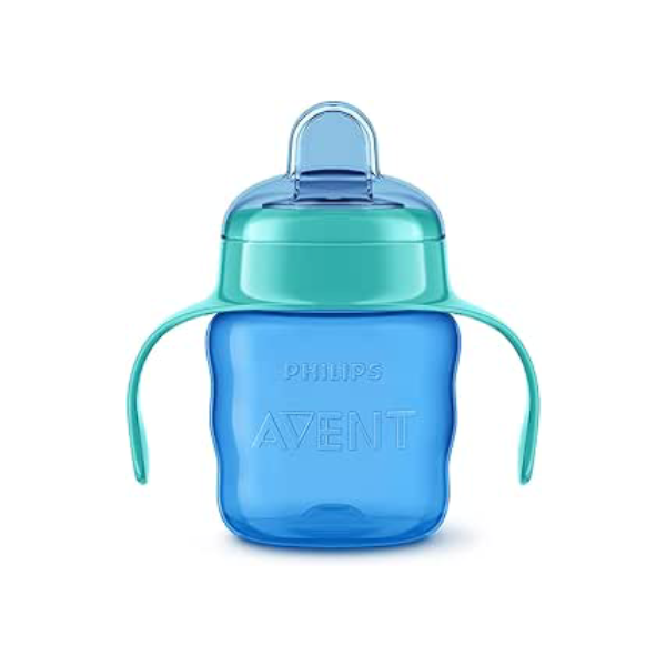 Copo De Transição Philips Avent 200ml 6m+ Azul com Alças