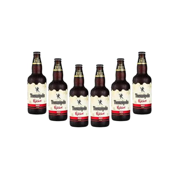 Pack de Therezopolis Rubine Bock 500ml 6 Unidades