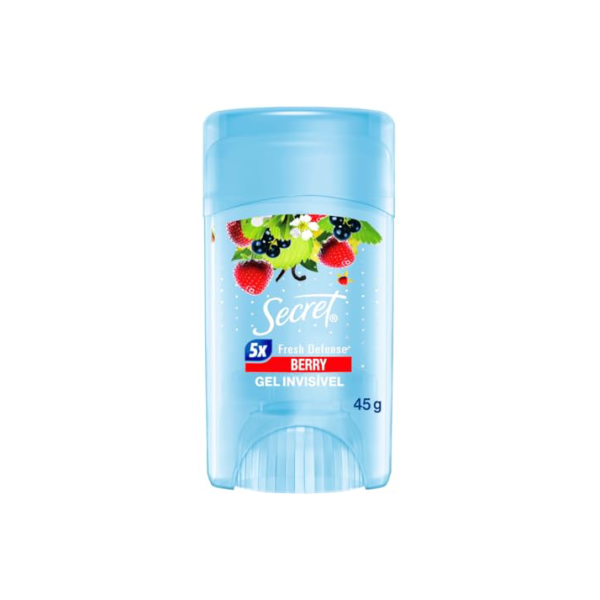 Desodorante Antitranspirante Secret Gel Frutas Vermelhas 45 g