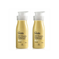 Conjunto Creme Desodorante Nutritivo Para o Corpo Tododia Macadâmia (2 unidades 400 ml cada)
