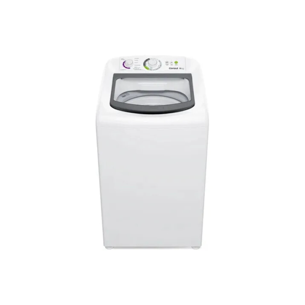 Máquina de Lavar Consul CWB09BB 9kg Branca com Dosagem Econômica e Ciclo Edredom