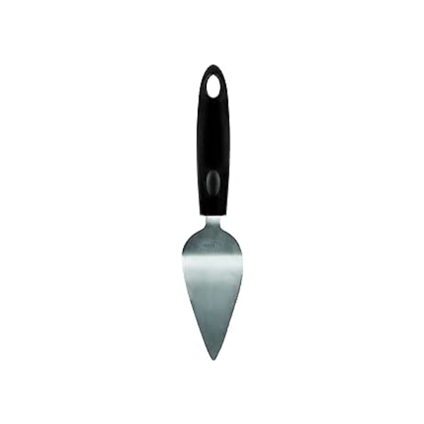 Tuut, Linha Inox, Espátula Para Bolo, Cabo Preto, 23cm