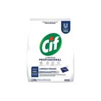 Limpador Pó Limpeza Pesada Cif Pro Pacote 2,4kg