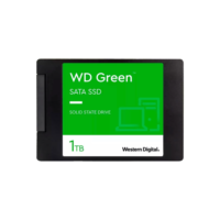 SSD WD Green, 1TB, SATA III, 2.5", Leitura: 545MB/s, Gravação: 550MB/s, Preto - WDS100T3G0A