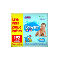 Lenço Umedecido Babysec Pacote Economico 192 folhas