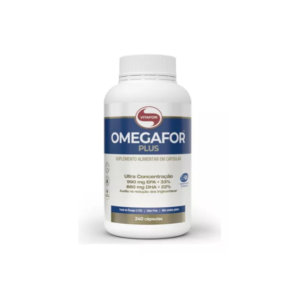 suplemento alimentar Omegafor Plus 240 Cápsulas Vitafor