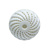 Bola Mágica Ecológica Para Lavar Roupas Sem Sabão Com Cerâmica Esfera Econômica Para Até 1500 Lavagens Branco Ou Verde LINHA PREMIUM SYANG (BRANCO)