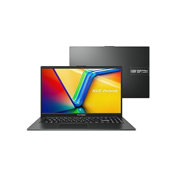 Notebook ASUS VivoBook Go 15, AMD RYZEN 5 7520U, 8GB, 256GB SSD, KeepOS, Tela 15,6" FHD, Mixed Black - E1504FA-NJ731