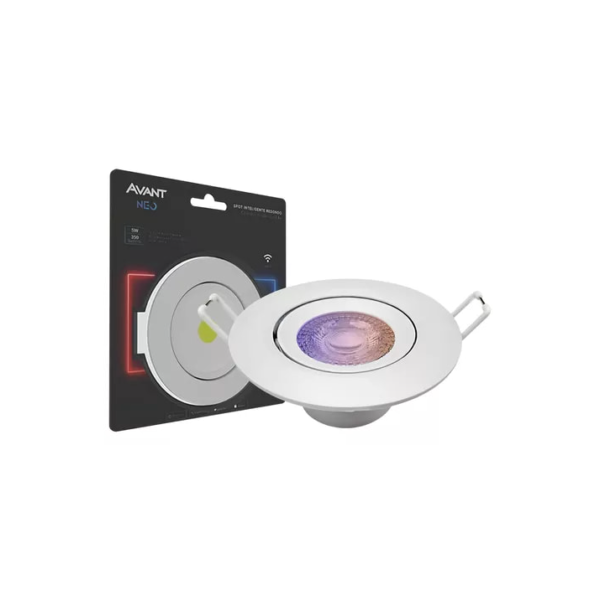 Spot Led Embutir Inteligente Wifi Rgb 5w 2700k A 6500k Avant 110V/220V