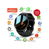 Original Bluetooth Chamada Relógio Digital Inteligente Para Homens Cor Tela De Toque Relógios Esportivos Android Ios Jam