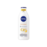 NIVEA Loção Hidratante Firmador Q10 + Vitamina C Todos os Tipos de Pele 400ml - Sua pele com mais firmeza e mais elasticidade em 10 dias, ainda hidratada e cheia de brilho, livre de flacidez