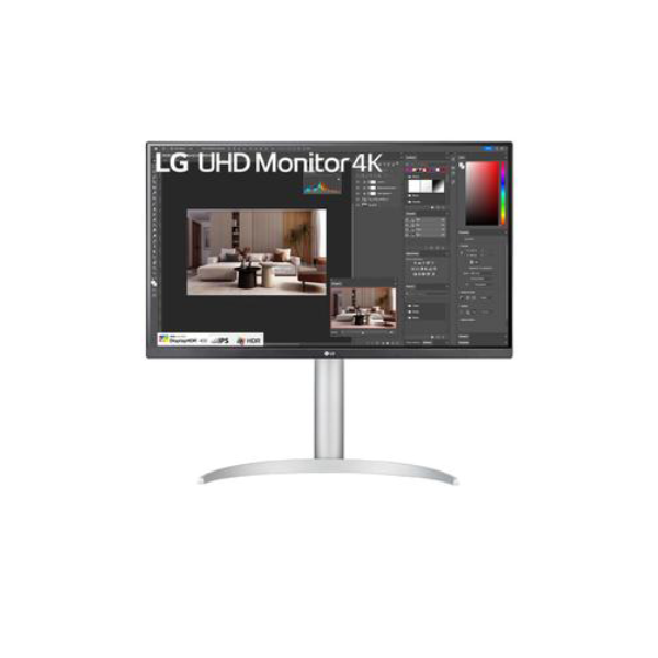 Monitor Profissional LG 27 Polegadas UHD 4K, IPS, HDMI e DisplayPort, HDR400, FreeSync, DCI-P3 95% - 27UP650-W