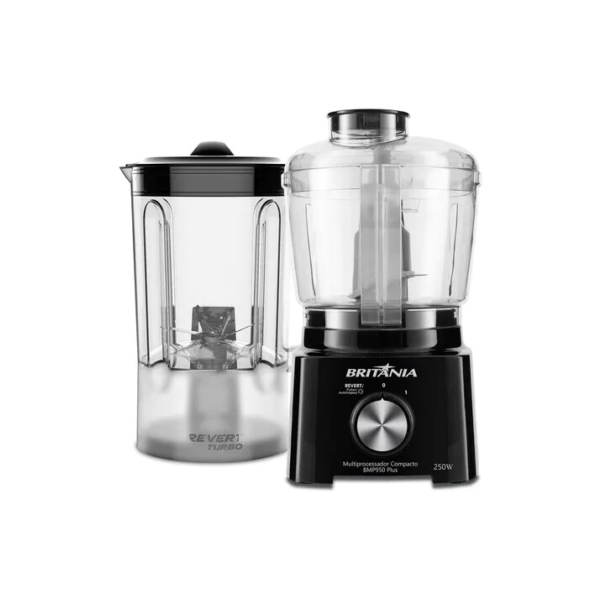 Multiprocessador 2 E 1 Compacto Bmp950p Plus Britânia Cor Preto