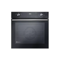Forno A Gás De Embutir Electrolux Com 80 Litros, Grill Preto