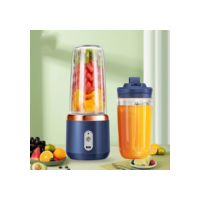 400ML 6 Lâminas Espremedor Elétrico Mini Liquidificador Portátil De Suco De Alimentos Misturador Leite