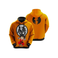 Blusa De Moletom Dragon Ball Goku Criança - Estampado
