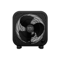 Ventilador Circulador De Mesa 23cm 3 Velocidades Cor Preto 127v Bca25a Britânia