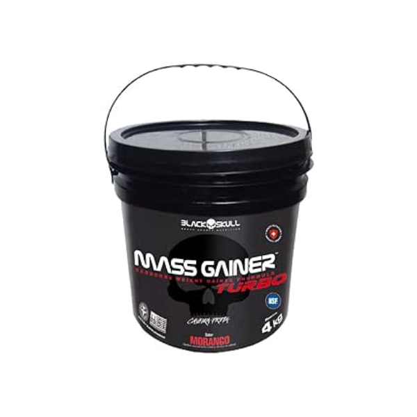 HIPERCALÓRICO MASS GAINER TURBO 4KG MORANGO