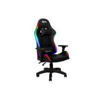 Cadeira Gamer Ergonômica Pollux, ELG, CH08BKRGB, Braço 3D, Inclinação de até 135º e 150kg, LED RGB