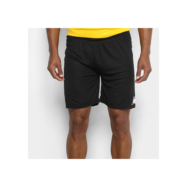 Short Kappa Xaron 2.0 17 Masculino - Preto