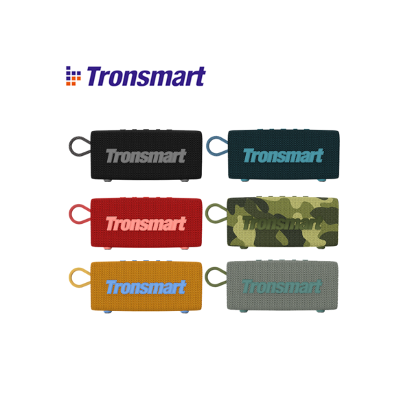 Tronsmart Trip Bluetooth 5.3 Alto-falante portátil de driver duplo com IPX7 à prova d'água, estéreo sem fio verdadeiro para exterior