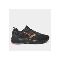 Tênis Mizuno Space 4 Masculino - Preto+Laranja