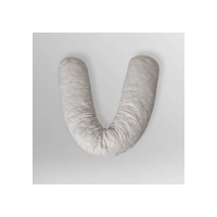 Travesseiro de Corpo Snow® Body - I wanna sleep - Ajustável com Flocos de Memory Foam, Alívio de Dores, Alinhamento da Coluna, Ideal para Gestantes
