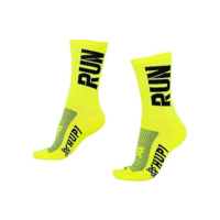 Meia Hupi Run para Corrida Preto/branco, Cor: Preto/branco